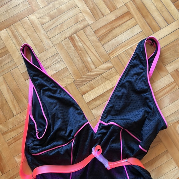 ASOS ultra glam black swimsuit size 12 - Picture 7 of 9